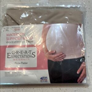 Great Expectations Maternity Support Band,Beige.